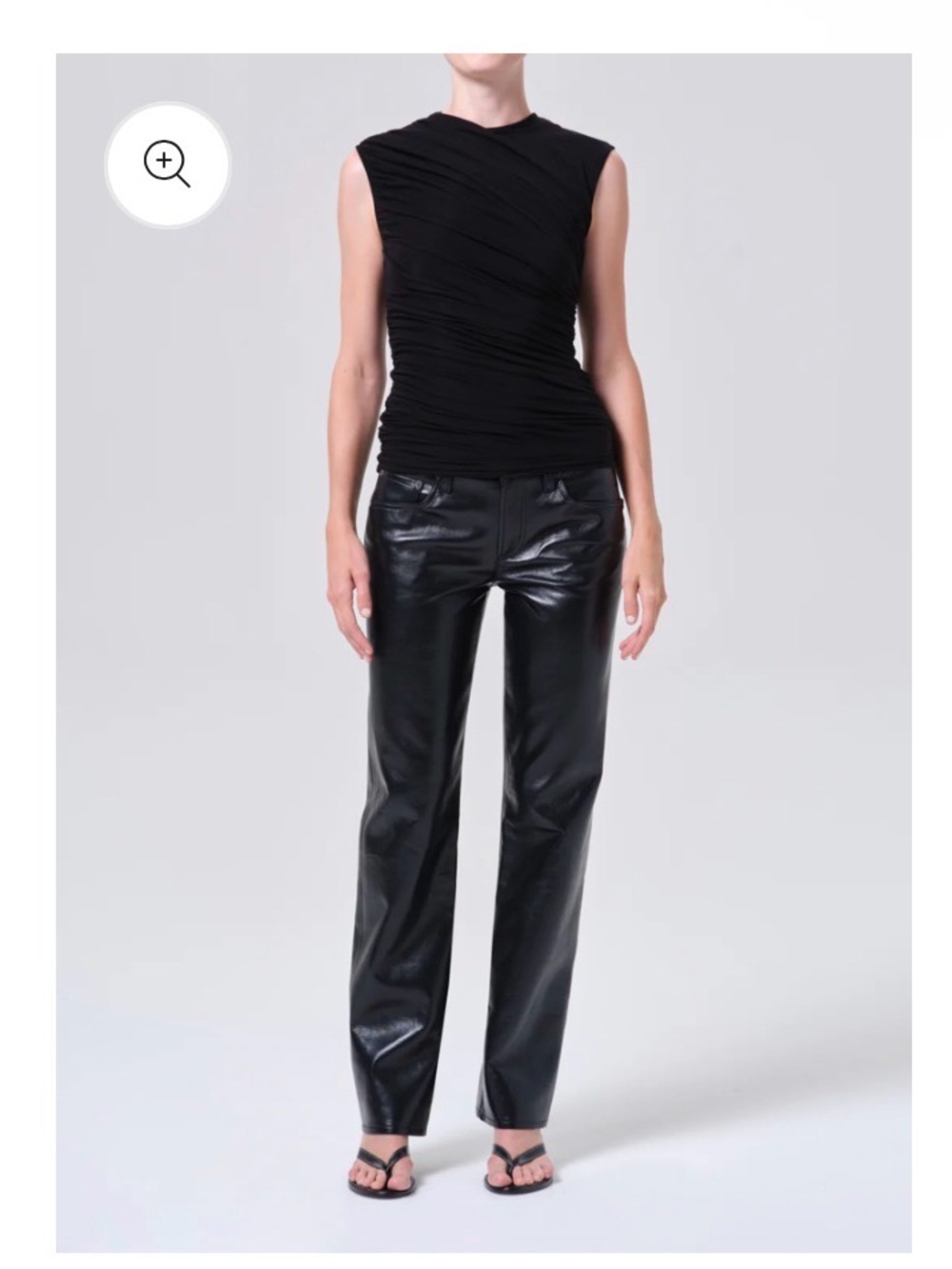 LOW RISE SLIM (RECYCLED LEATHER)
IN DETOX